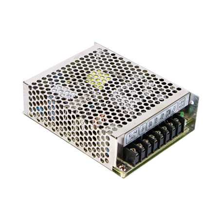 RQ-65B Switching power supply, closed, 65W, 5/12/-5/-12, MEAN WELL