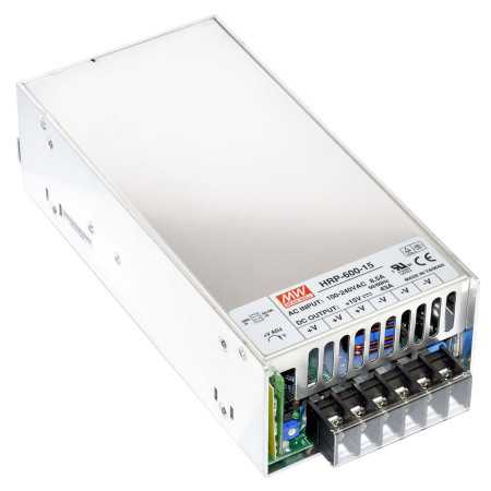 HRPG-600-48 Switching power supply, closed, 624W, PFC 48V, 13A, MEAN WELL