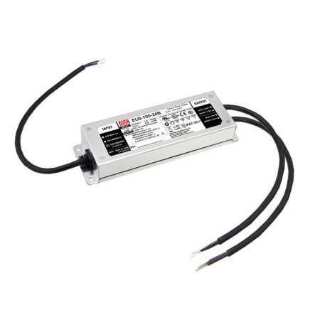 HBG-100-24 Led driver, IP67 96W, 24V, 4A CC, MEAN WELL