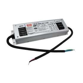 ELG-200-24AB-3Y Led driver, IP65 201,6W, 24V, 8,4A CV+CC dimmable + PE, MEAN WELL