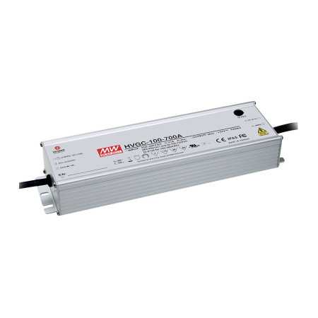 HVGC-100-700B Led driver, IP67 99.4W, 15-142V, 700mA CC dimmable, MEAN WELL