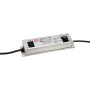 ELG-150-C700B-3Y Led driver, IP67 149W, 107-214V, 700mA CC dimmable+PE, MEAN WELL