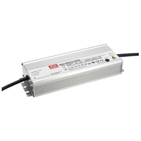 HLG-320H-C1750AB LED driver, IP65 320.25W, 76-152/1750mA CC dimmable, MEAN WELL