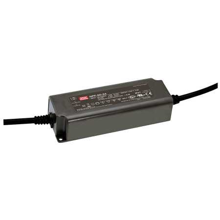NPF-60-30 Led driver, IP67 60W, 30V, 2A CV+CC, MEAN WELL