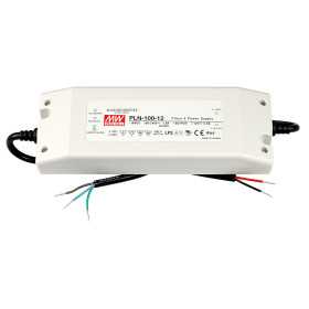 PLN-100-36 Led driver, Class2 PFC 95W, 36V, 2.65A CV+CC, MEAN WELL