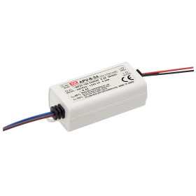 APV-12-12 Led driver, 12W, 12V, 1A CV, MEAN WELL