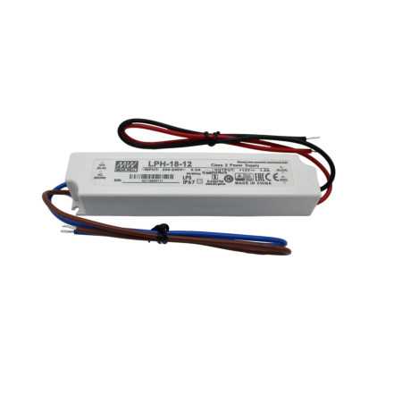 LPH-18-36 Led driver, Class2 18W, 36V, 0.5A CV, MEAN WELL