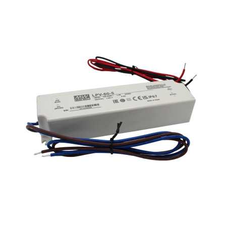 LPV-60-15 Led driver, Class2 60W, 15V, 4A CV, MEAN WELL