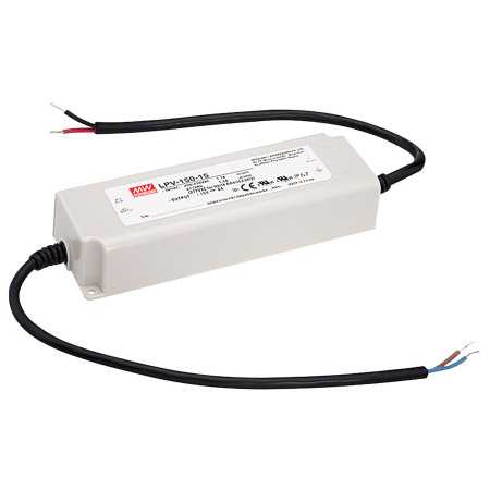 LPV-150-24 Led driver, IP67 151W, 24V, 6,3A CV, MEAN WELL