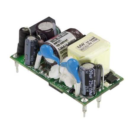 MFM-10-24 switching power supply, open-frame, 10W, 24V, 0,42A, MEAN WELL