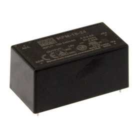 MPM-15-15 Switching power supply, module, 15W, 15V, 1A, MEAN WELL