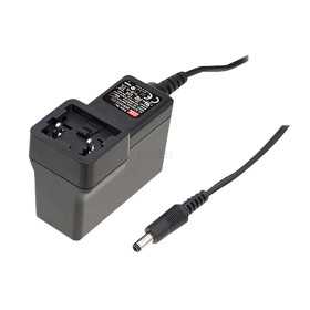 GSM25E07-P1J Plug-in switching power supply, 22W, 7.5V, 2.93A medical,, MEAN WELL