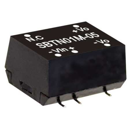 SFTN01L-12 SMD DC/DC Converter 5:12V 84mA, MEAN WELL