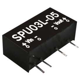 DPBW03F-05 DC/DC converter 9-36V:+/-5V 300mA 3W, MEAN WELL