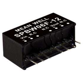 SPBW06G-03 DC/DC converter 18-75V:+3.3V 1.5A 6W, MEAN WELL