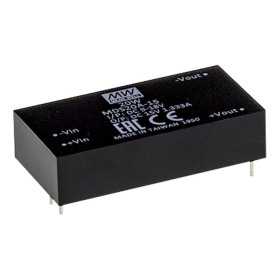 SDM30-12S5 DC/DC Converter 9-18V:+5V, 5A 25W, MEAN WELL