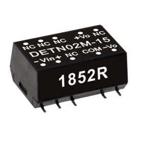 DCWN03E-12 DC/DC converter 4.5-9V:+/-12V 125mA 3W, MEAN WELL