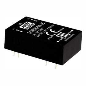 DCWN06C-12 DC/DC Converter 36-72V:+/-12V +/-250mA 6W, MEAN WELL