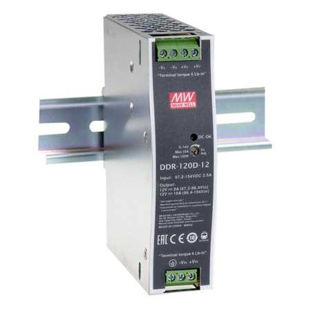 DDR-120C-48 DC/DC Converter 33.6-67.2V:48V 2.5A 120W, MEAN WELL