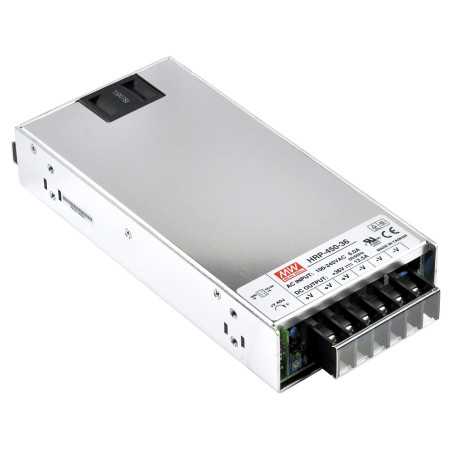 UHP-200-55 Switching Power Supply, U-Bracket, 201.6W, 55V 3.6A, MEAN WELL