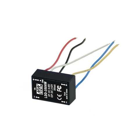 LDD-700HW DC/DC LED Driver 9-56V:700mA stranded wire, MEAN WELL