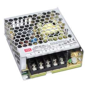 LRS-35-48 Switching power supply, closed, 38.4W, 48V, 0.8A, MEAN WELL - BiF Electronic