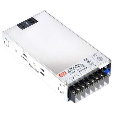 HRP-300-5 Switching power supply, closed, 300W, PFC 5V, 60A, MEAN WELL - BiF Electronic