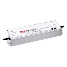 HEP-240-15A switching power supply, industrial, IP65, 240W, 15V, 15A, MEAN WELL - BiF Electronic