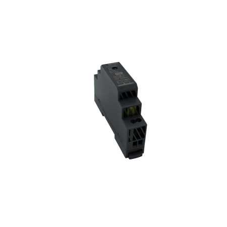 HDR-15-5 DIN rail power supply, 12W, 5V, 2.4A, MEAN WELL - BiF Electronic