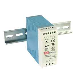 MDR-60-12 DIN rail power supply, 60W, 12V, 5A, MEAN WELL - BiF Electronic