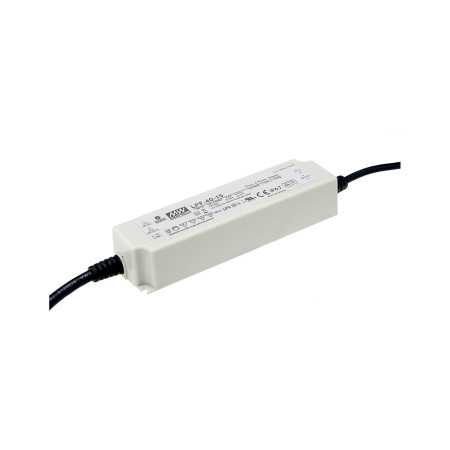 LPF-40-30 Led driver, IP67 40W, 30V, 1.34A CV+CC, MEAN WELL - BiF Electronic