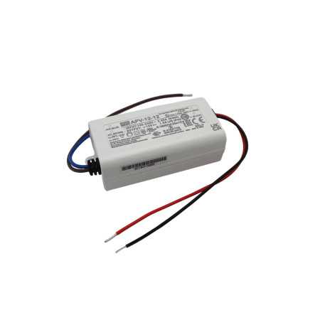 APV-12-12 Led driver, 12W, 12V, 1A CV, MEAN WELL - BiF Electronic