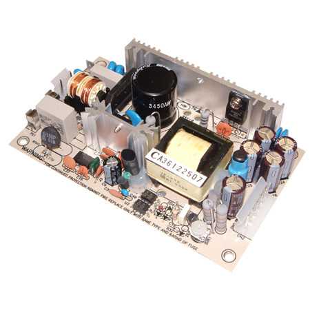 PT-45B Switching power supply, open-frame, 43W, 5/12/-12V, MEAN WELL - BiF Electronic