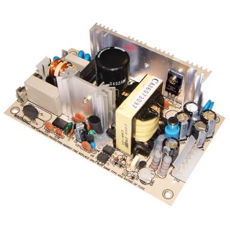 PT-65C Switching power supply, open-frame, 65W, 5/15/-15V, MEAN WELL - BiF Electronic