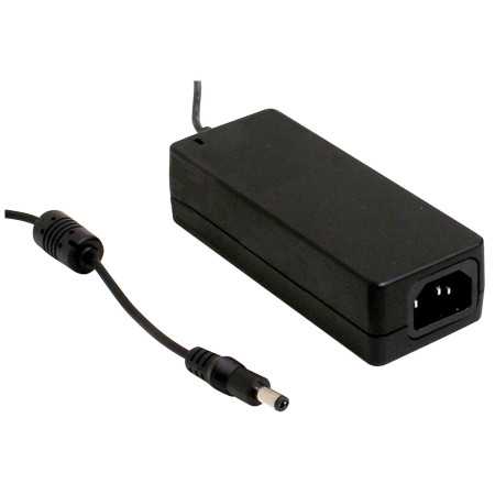 GST60A12-P1J Switch mode power supply, external 60W, 12V, 5A ErP-2, MEAN WELL - BiF Electronic