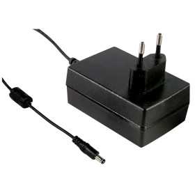 GST18E28-P1J Plug-in switching power supply, 18W, 28V, 0.64A ErP-2, MEAN WELL - BiF Electronic