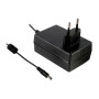 GST36E12-P1J Plug-in switching power supply, 36W, 12V, 3A ErP-2, MEAN WELL - BiF Electronic