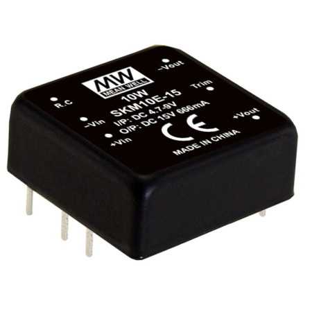 SKM10B-05 DC/DC Converter 18-36V:+5V 2A 10W, MEAN WELL - BiF Electronic