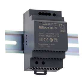 DDR-60L-24 DC/DC Converter 18-75V:24V 2.5A 60W, MEAN WELL - BiF Electronic