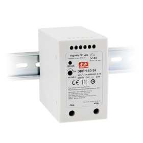 DDRH-60-48 DC/DC Converter 48V 1,25A 60W, MEAN WELL - BiF Electronic
