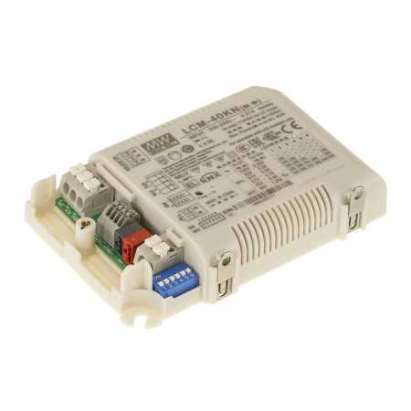 LCM-40KN Led driver, 42W, 350/500/600/700/900/1050mA CCKNX, MEAN WELL - BiF Electronic