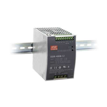 DDR-480B-48 DC/DC Converter 16.8-33.6V:48V 10A 480W, MEAN WELL - BiF Electronic