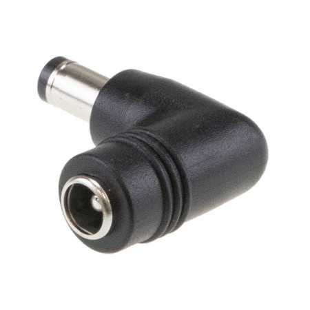 DC-PLUG-P1J-P1LR DC interchangeable clip P1J L9.5/AD5.5/2.5mm/90°, MEAN WELL - BiF Electronic