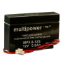 Multipower MP0,8-12JST 12V 0.8Ah AGM Battery