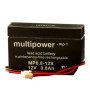 Multipower MP0,8-12JST 12V 0.8Ah AGM Battery