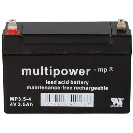 Multipower MP3,5-4 4V 3.5Ah AGM Battery