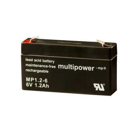Multipower MP1,2-6 6V 1.2Ah AGM Battery