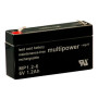 Multipower MP1,2-6 6V 1.2Ah AGM Battery