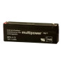 Multipower MP2,3-12 12V 2.3Ah AGM Battery