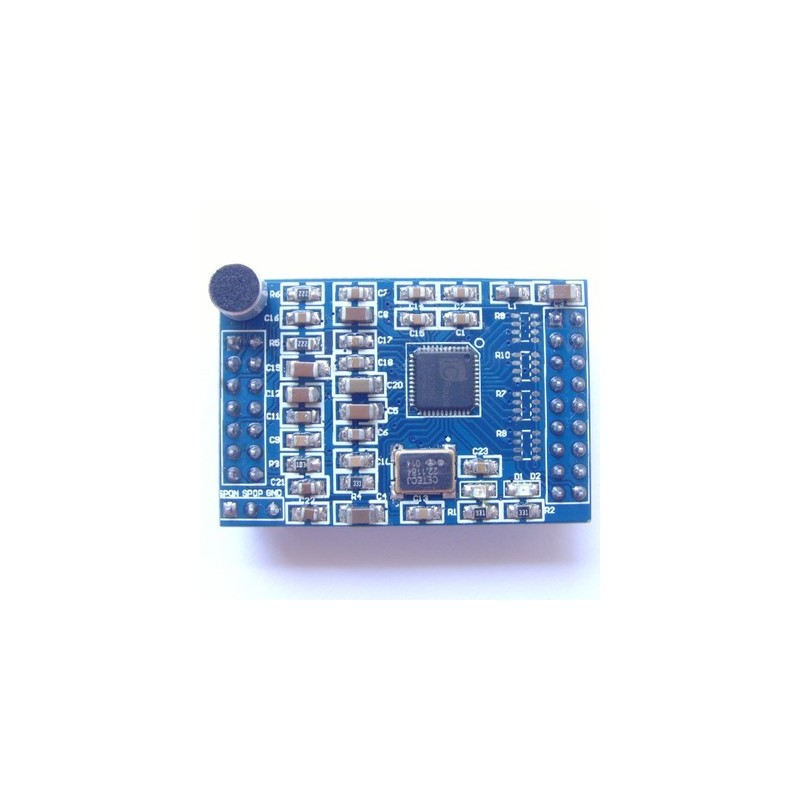LD3320 ASR Non-specific speech recognition module with a microphone with the source crystal